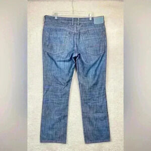 Tommy Bahama Mens Jeans Size 38W 32L Authentic Straight Cotton Denim
